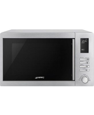 Smeg 34 Litre Electronic Microwave with Grill