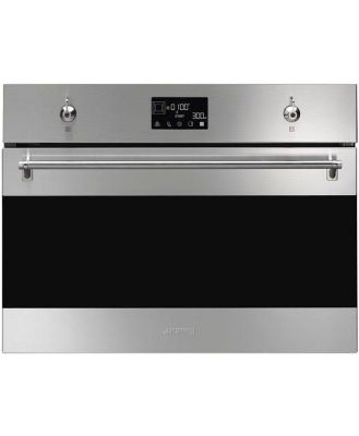 Smeg 45cm Compact Classic Speed Oven - Stainless Steel