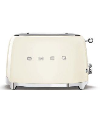 Smeg 50s Retro Style 2 Slice Toaster - Cream