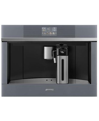 Smeg Linea 60cm Built-In Coffee Machine - Silver