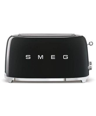 Smeg Retro Style 4 Slice Toaster - Black