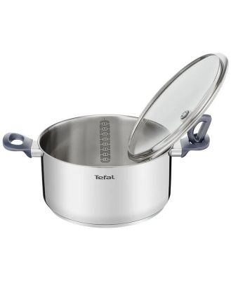 TEFAL DAILY COOK INDUCTION STAINLESS STEEL STEWPOT + LID