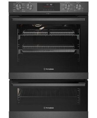 Westinghouse 60cm Multi-Function Pyro Oven - Dark Stainless Steel