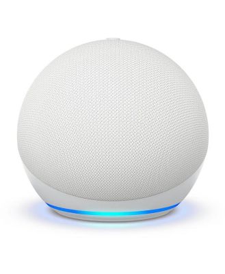 Amazon Echo Dot (5th Gen) Smart speaker with Alexa - Glacier White