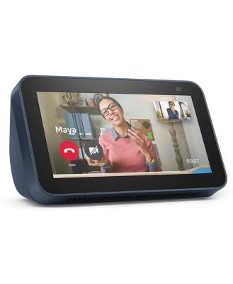 Amazon Echo Show 5 (2nd Gen) Smart Display with Alexa - Deep Blue Sea