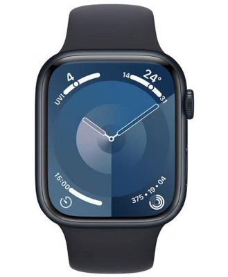 Apple Watch Series 9 45mm Midnight Aluminium Case GPS + Cellular (S/M)