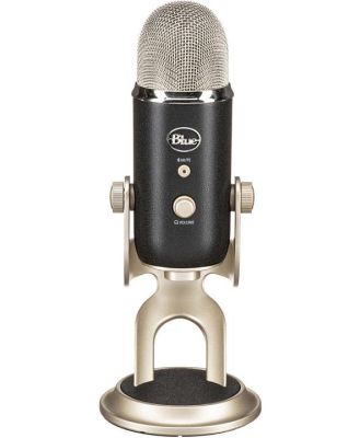 Blue Microphones Yeti Pro 3-Capsule USB and XLR Microphone - Silver