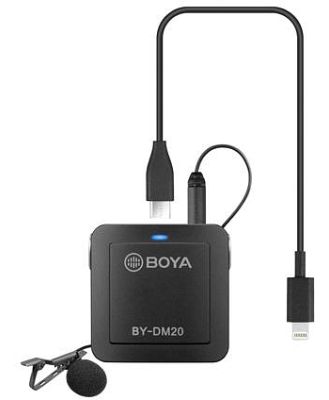 BOYA BY-DM20 Mixer & Microphone for