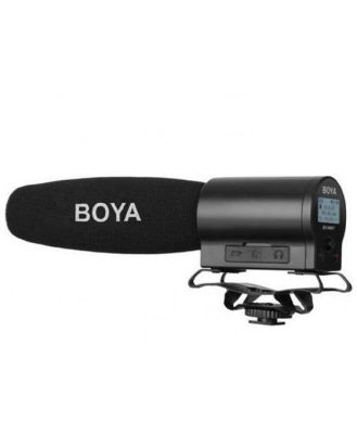 Boya BY-DMR7 Shotgun Microphone with intergrated Flash Recorder