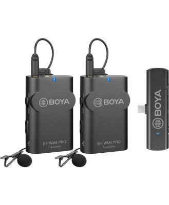 BOYA BY-WM4 Pro-K6 Wireless Mic Kit for Android 1+2