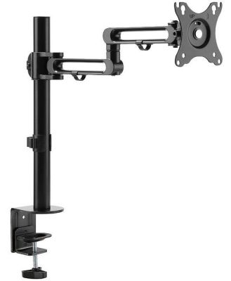Brateck Articulating Aluminum Single Monitor Arm Fit Most 17-32 Screens up to 8kg