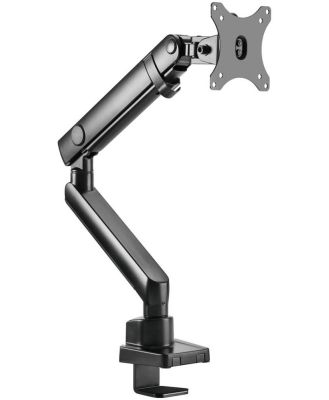 Brateck Single Monitor Aluminium Slim Mechanical Spring Monitor Arm 17-32
