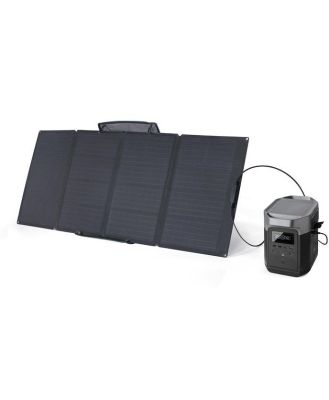 EcoFlow Delta Power Station with one 160W Solar Panel