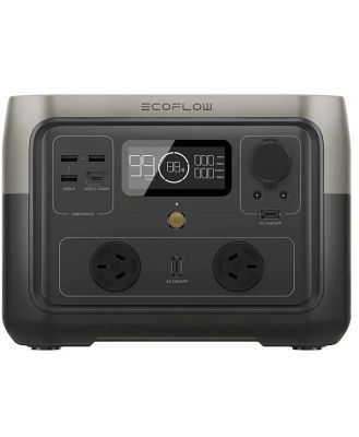EcoFlow River 2 MAX Portable Power Station with 500W AC output & Built in 512Wh