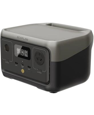 EcoFlow River 2 Portable Power Station with 300W AC output & Built in 256Wh (21Ah@12V)