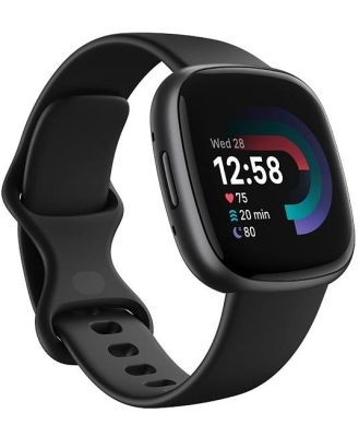 Fitbit Versa 4 Fitness Tracker - Black/Graphite