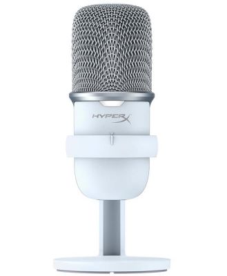 HyperX Solocast USB Condenser Gaming Microphone (White)