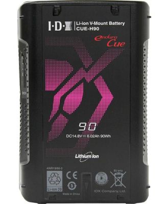 IDX CUE-H90 90Wh Compact Li-Ion V-Mount Battery with 1x D-Tap