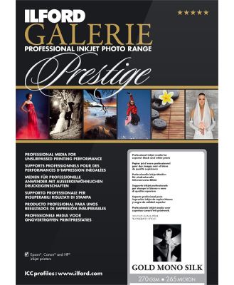 Ilford Galerie Prestige Gold Mono Silk 270 GSM - A3+ - 25 Sheets