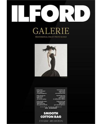 Ilford Galerie Smooth Cotton Rag 310GSM A3 25 Sheets