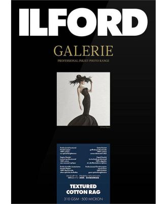 Ilford Galerie Textured Cotton Rag 310GSM A3 25 Sheets
