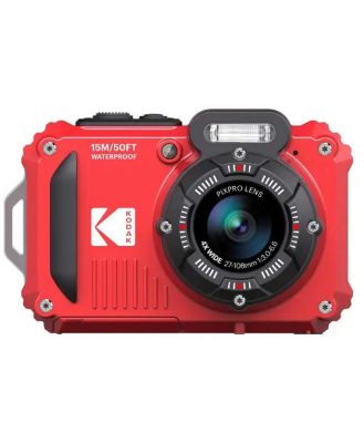 Kodak PIXPRO WPZ2 Digital Camera (Red)