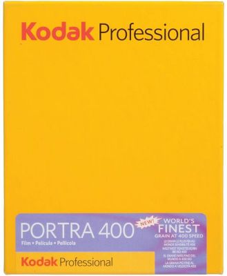 Kodak Portra 400 Color Negative Sheet Film (4 x 5, 10 Sheets)