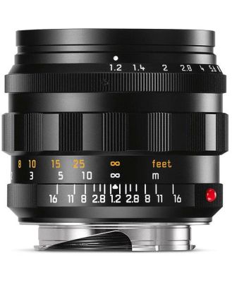 Leica- Noctilux-M 50mm f/1.2 ASPH Black Anodized