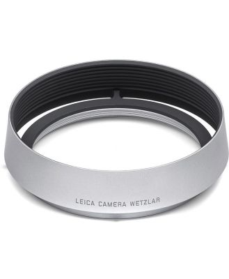 LEICA Lens Hood, round, aluminium, silver anodized finish