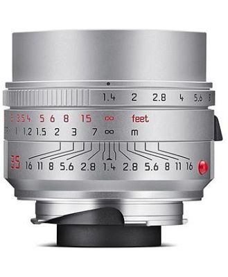LEICA - NEW SUMMILUX-M 35mm f1.4 ASPH. Silver Lens