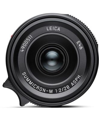 Leica Summicron-M 28mm f/2 ASPH black New