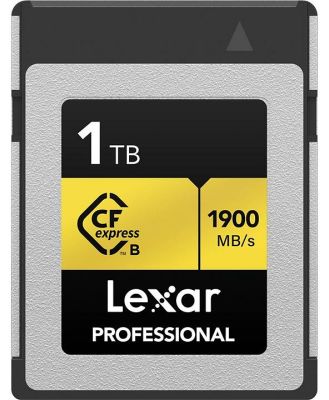 Lexar 1TB Professional CFexpress Type B Card GOLD Series