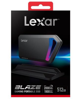 Lexar Blaze SL660 Portable Solid State Drive 500GB SSD up to 2000MB/s read