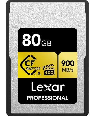 Lexar Professional CFexpress Type A Card  GOLD Series 80GB