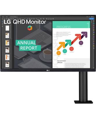 LG 27QN880-B 27 QHD IPS Monitor with Ergo Stand