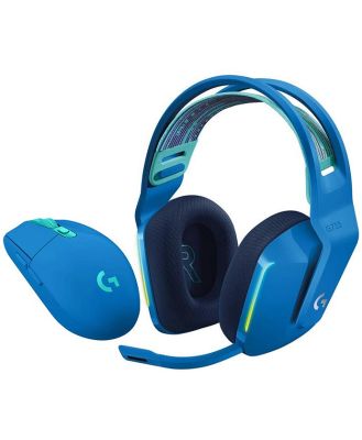 Logitech Lightspeed Wireless Gaming Bundle - G305 Mouse + G733 Headset (Blue)