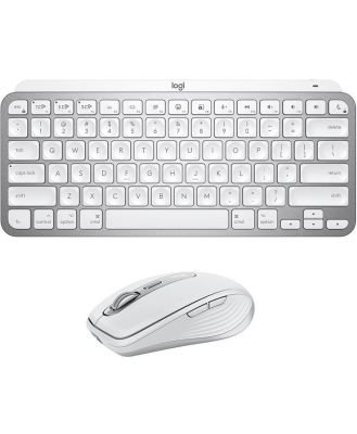 Logitech MX Mini Wireless Keyboard and Mouse Bundle for Mac
