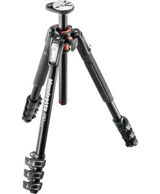 Manfrotto Aluminum 4 Section tripod -Black (legs only)