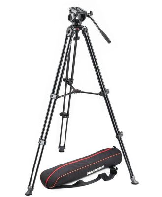 Manfrotto Twin Leg Fluid head tripod