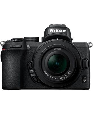 Nikon Z 50 with NIKKOR Z DX 16-50mm f/3.5-6.3 VR Lens Kit | Z50