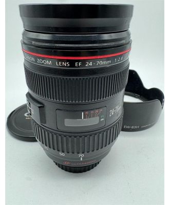 Used Canon EF 24-70mm f2.8L USM Lens SN:854312