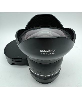 Used Samyang XP AE 14mm F2.4 Canon  EF SN: PM317E0191