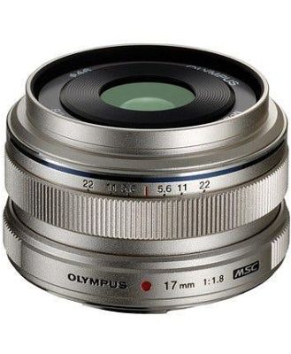Olympus 17mm f/1.8 Lens - Silver