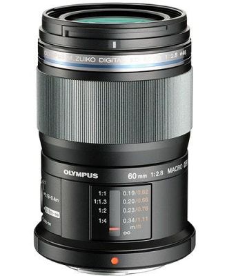 Olympus 60mm f/2.8 Macro Lens - Black