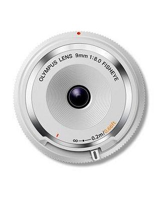 Olympus BCL-0980 9mm Fisheye White Body Cap Lens