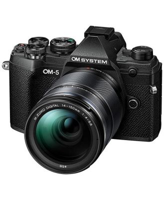 OM SYSTEM OM-5 14-150mm Lens Kit - Black