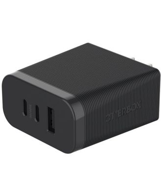 OtterBox 72W 3-Port Premium Pro Fast Wall Charger (Black)