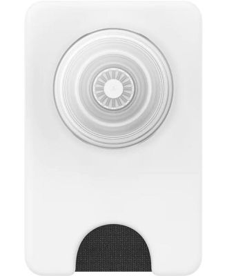 PopSockets PopWallet+ for MagSafe G2- Clear White (EOL)