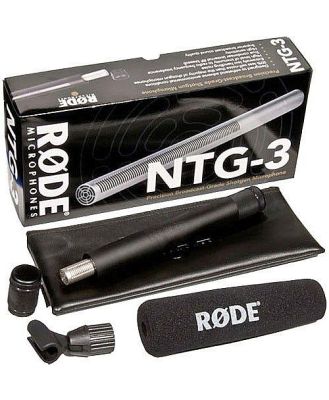 Rode NTG3 Microphone - Non Reflective Silver