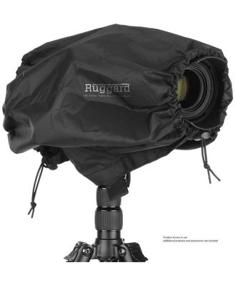 Ruggard Fabric Rain Cover 14 Small for Lens up to 14 Long Black